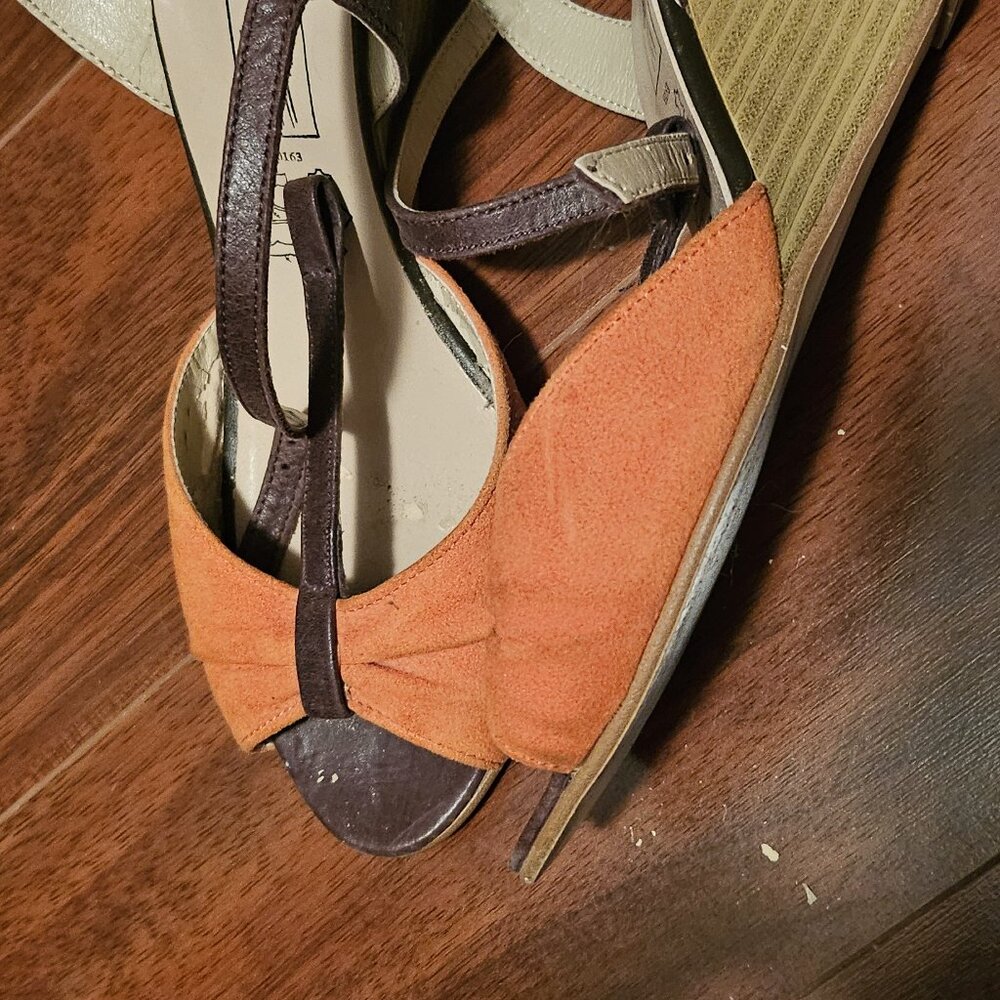 Suede and leather - Purchased in France